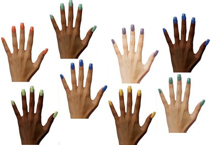 color de esmalte ideal